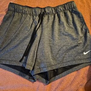 Nike Women's Gray Athletic Shorts